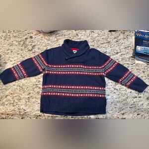 Janie + Jack Patterned Sweater